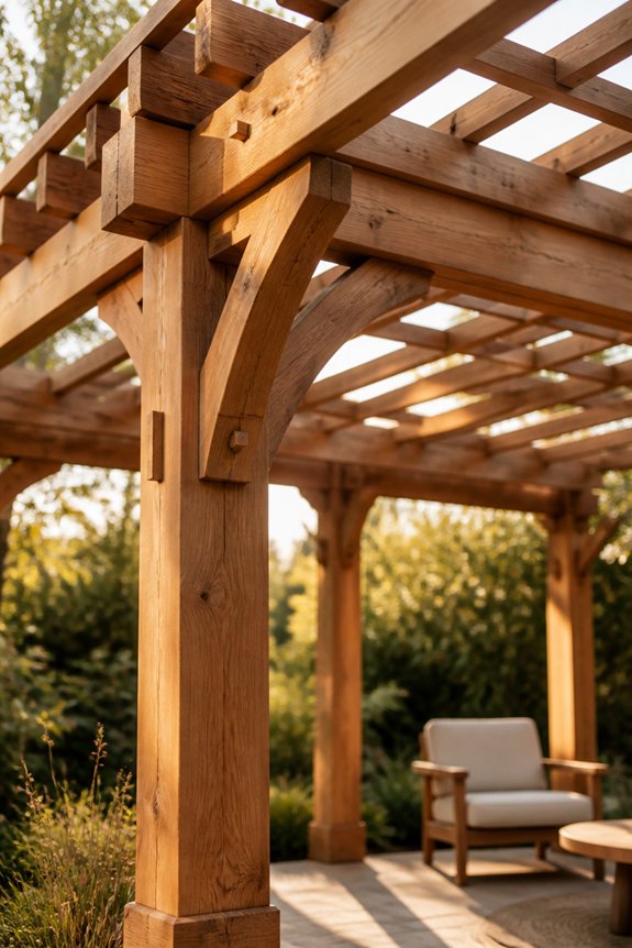 timber frame outdoor structure